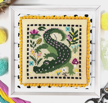 Cute Crocodile by Tiny Modernist