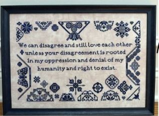 Disagree by Rebel Stitcher Designs