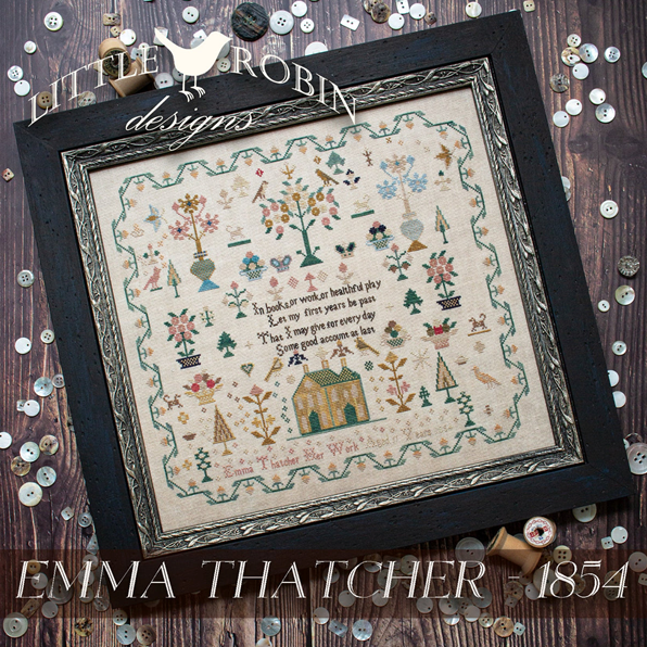 Emma Thatcher - 1854 by Little Robin Designs