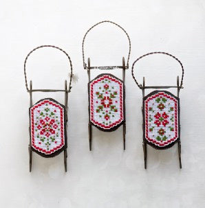 ‘Festive Collection’ Sleds by Cotton Pixels