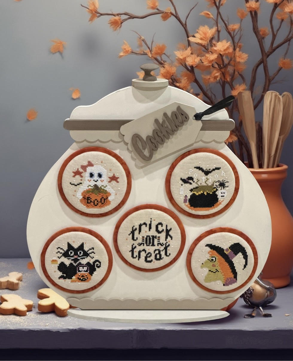 Baked Fresh Halloween Cookies - Finally A Farmgirl - Preorder - BeStitchMe