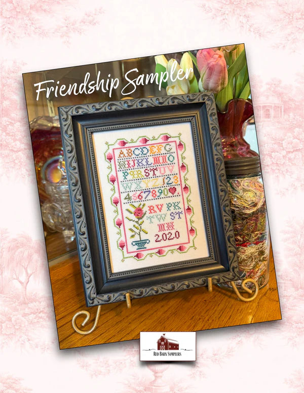 Friendship Sampler - Red Barn Samplers - Preorder - BeStitchMe