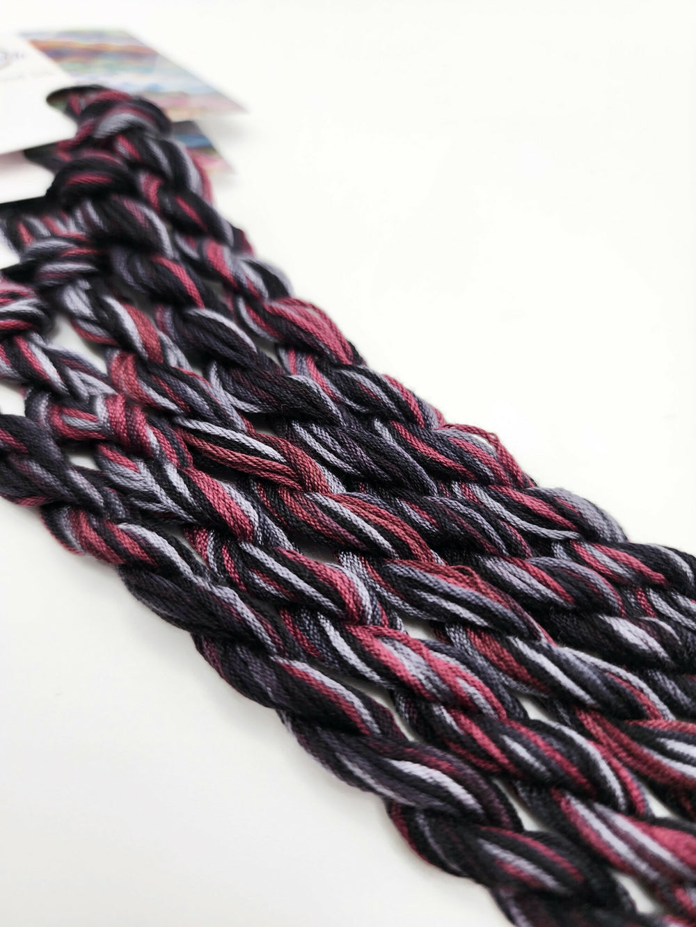 Gothic Romance Hand Dyed Silk