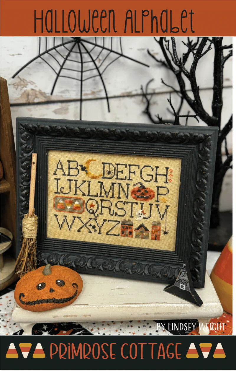 Halloween Alphabet by Primrose Cottage Stitches