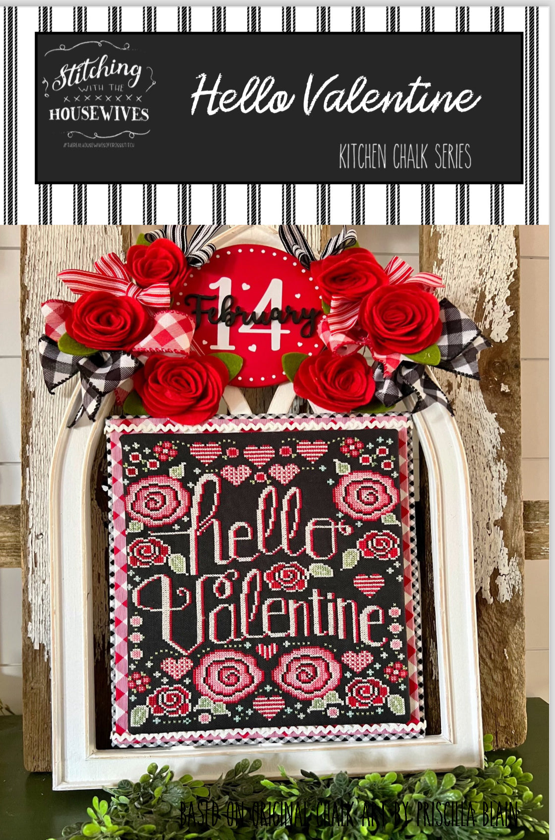 Hello Valentine by Stitching with the Housewives