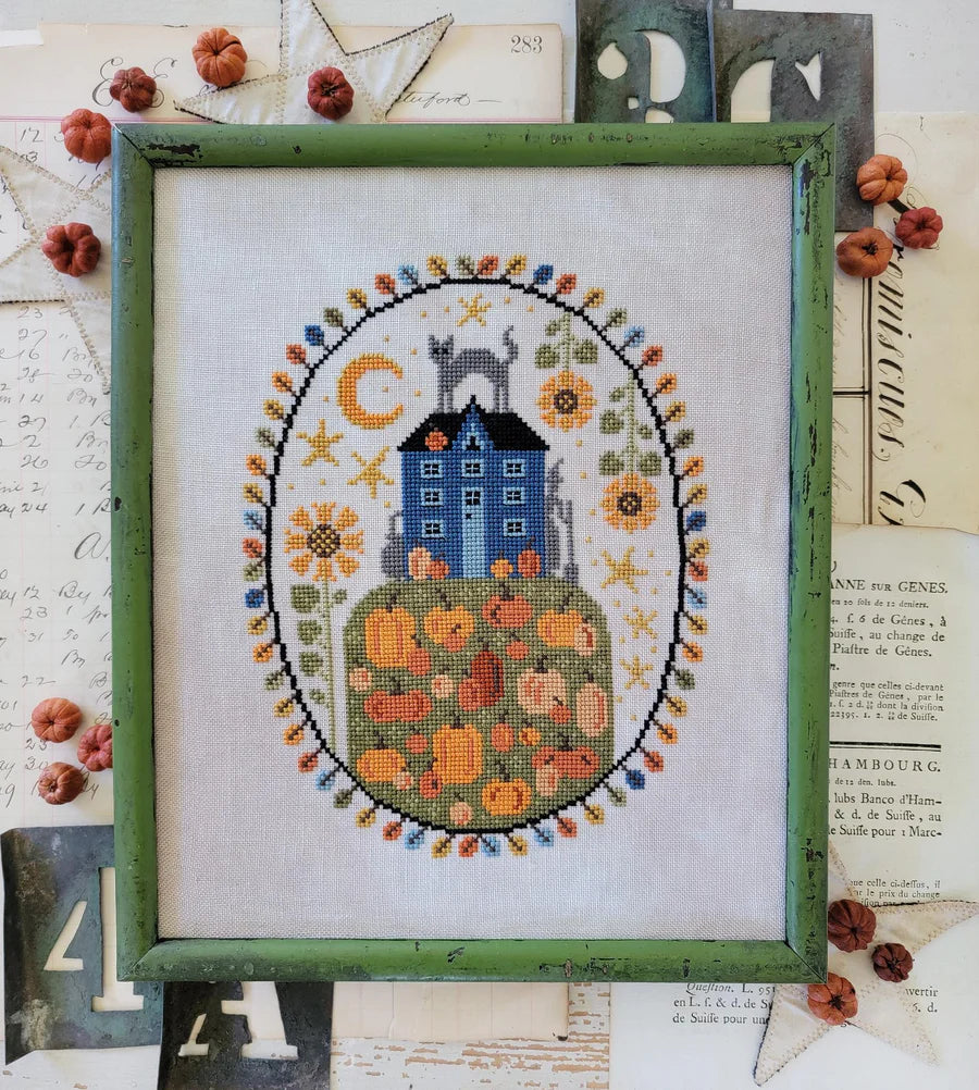 House on Pumpkin Hill by Hello from Liz Mathews