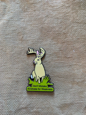 Jackalope Needleminder by Rebel Stitcher Designs