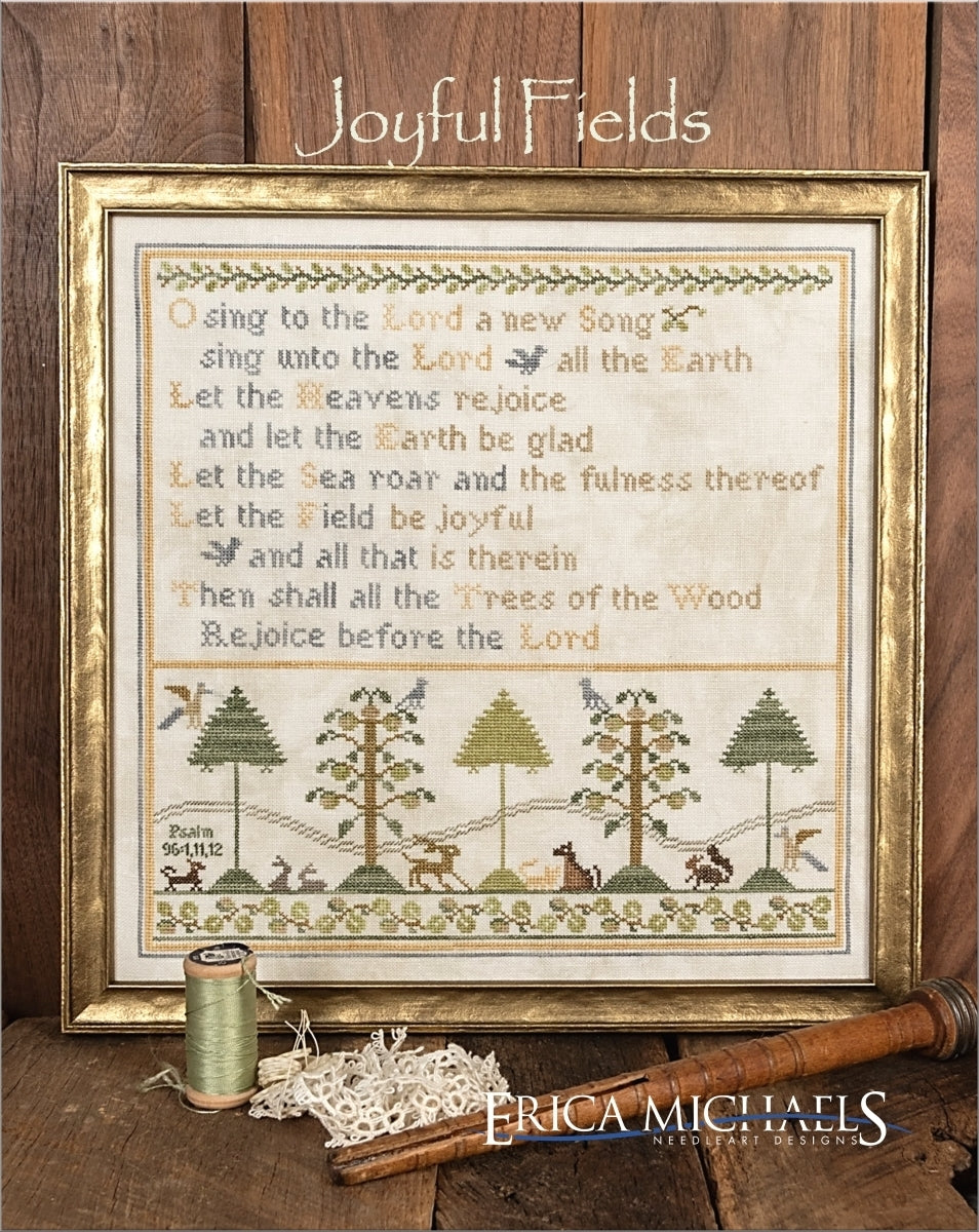 Joyful Fields - Erica Michaels Designs - Preorder - BeStitchMe