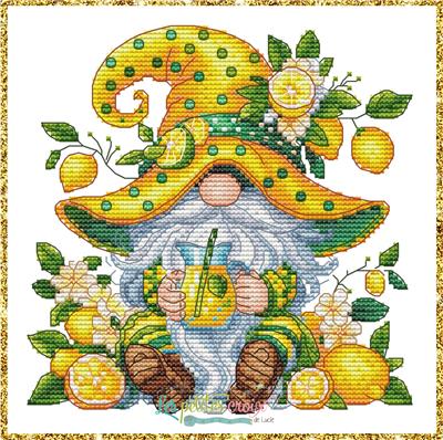 Lemon Gnome 2024 by Les petites croix de Lucie