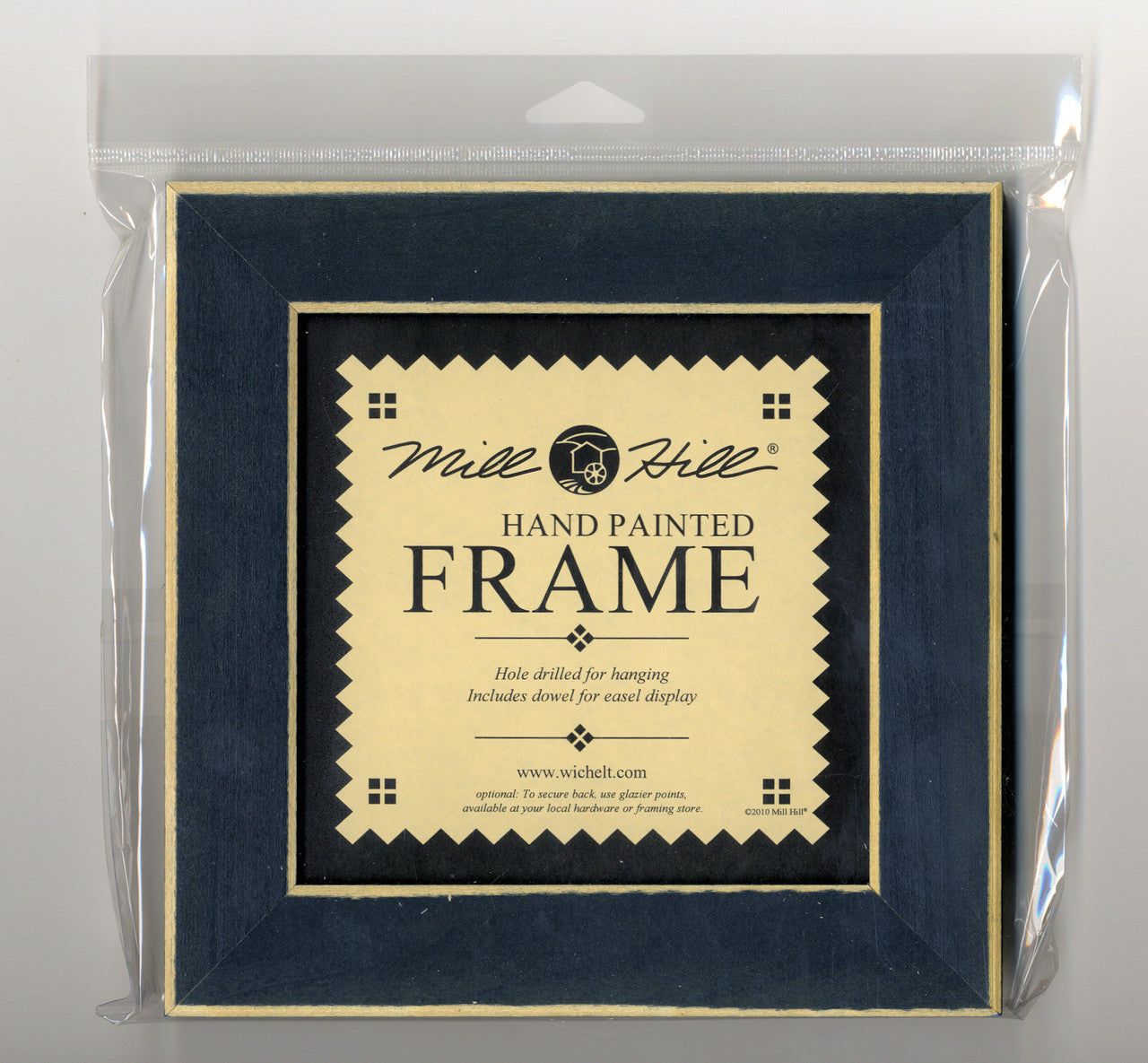 Mill Hill 6"x6" Painted Frame Matte Blue