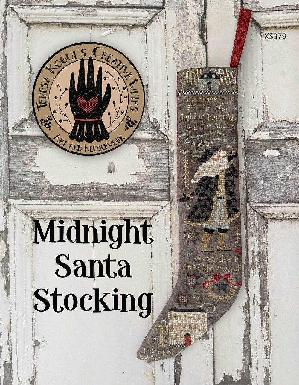 Midnight Santa Stocking - Teresa Kogut - Preorder - BeStitchMe