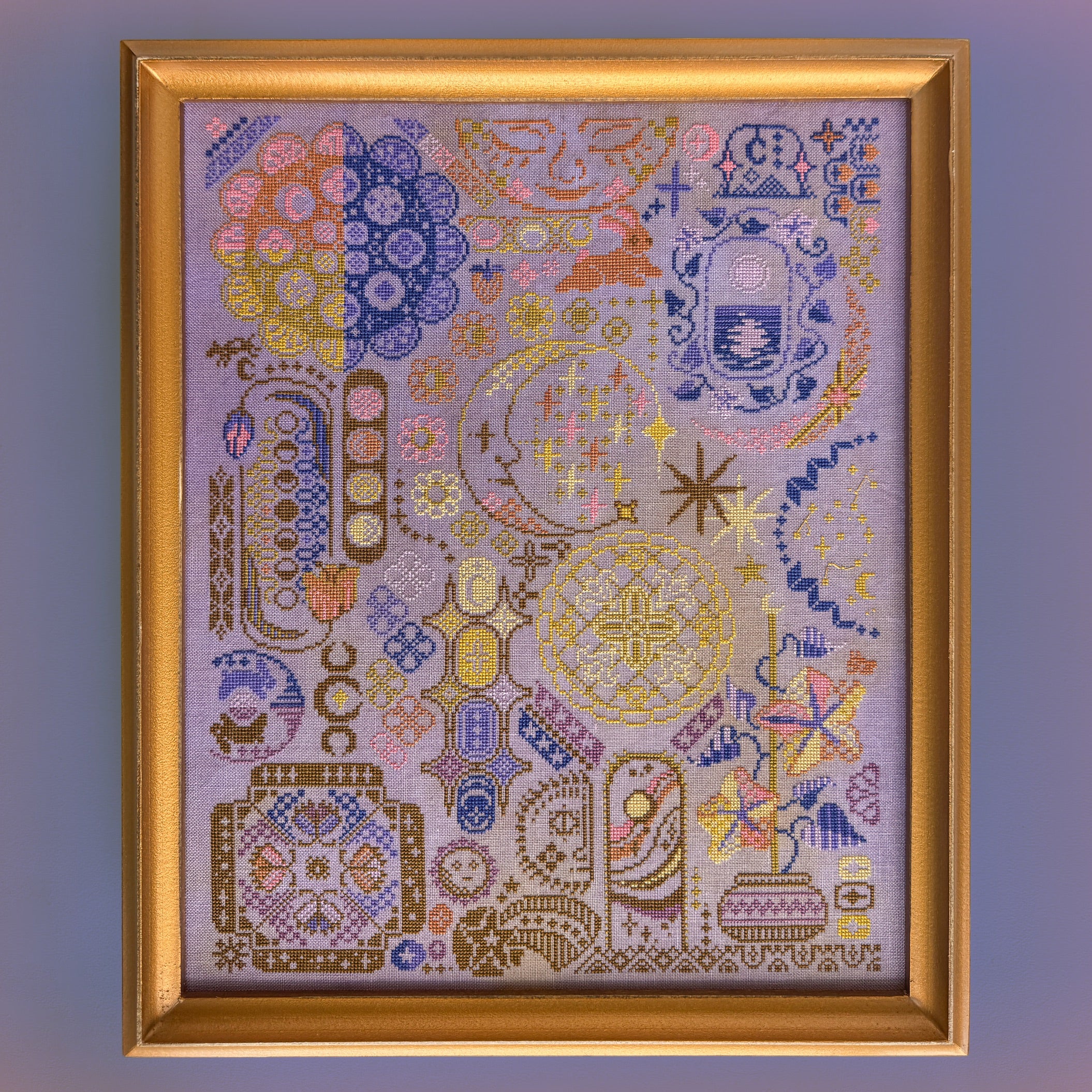 Moon Sampler by JEDxStitch - Preorder
