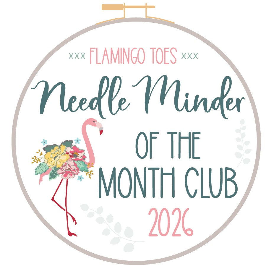 Needle Minder of the Month Flamingo Toes 2026-2027