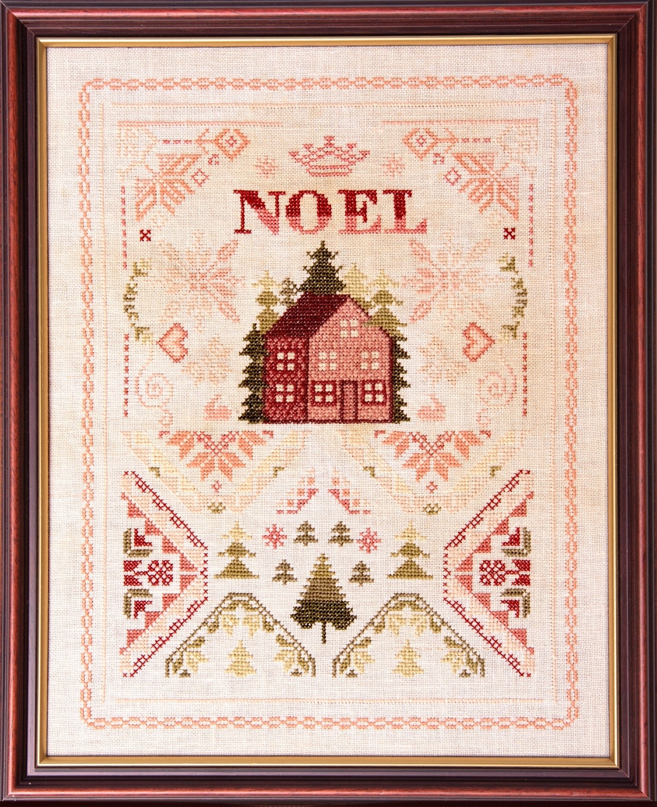 Noel Ornament Sampler by Samplers and Primitives