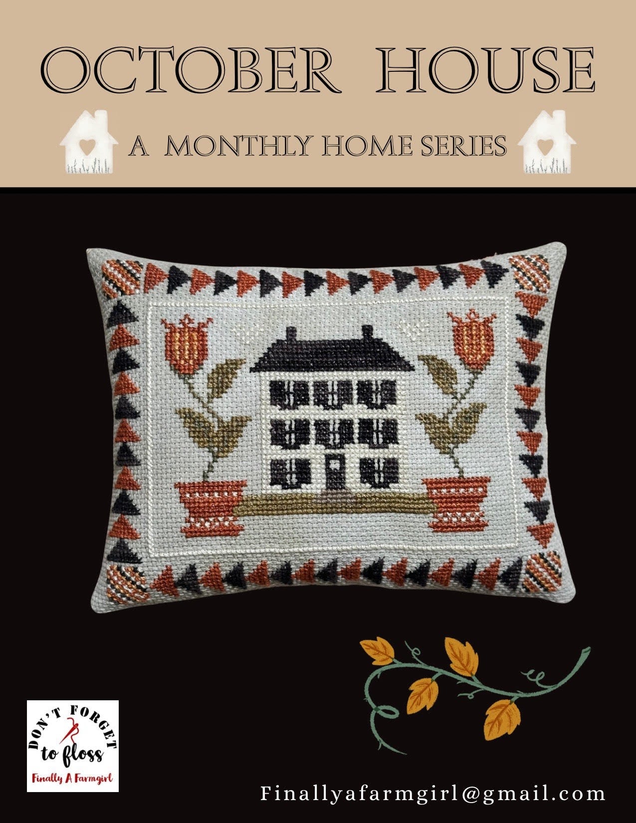 October House - Finally A Farmgirl - Preorder - BeStitchMe