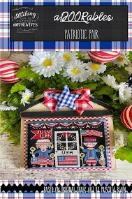 aDOORables Patriotic Pair by Stitching with the Housewives