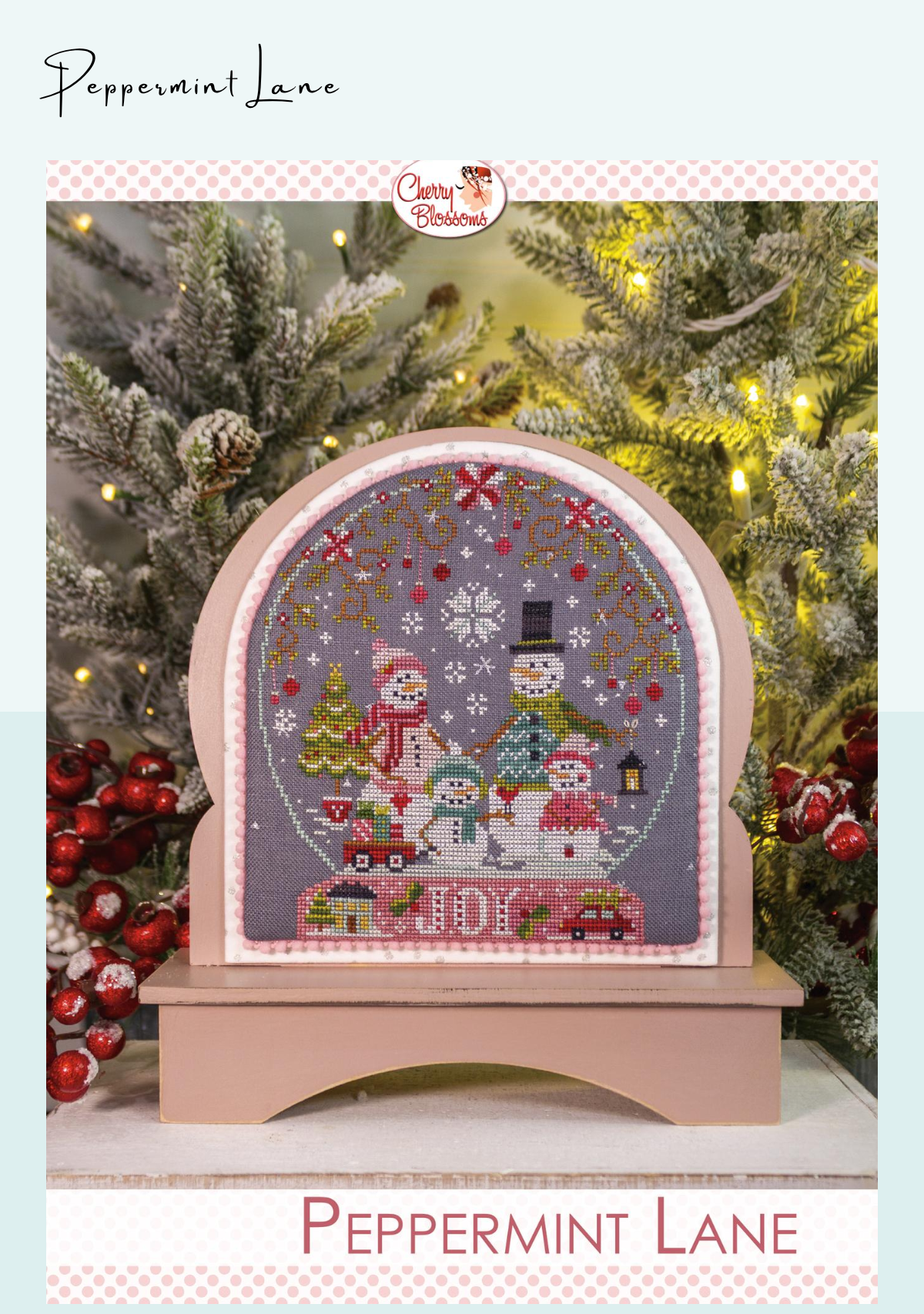 Peppermint Lane - Cherry Blossoms - Preorder - BeStitchMe