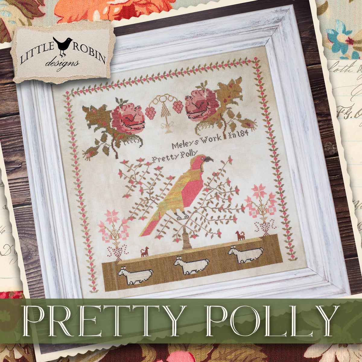 Pretty Polly - Little Robin Designs - Preorder - BeStitchMe