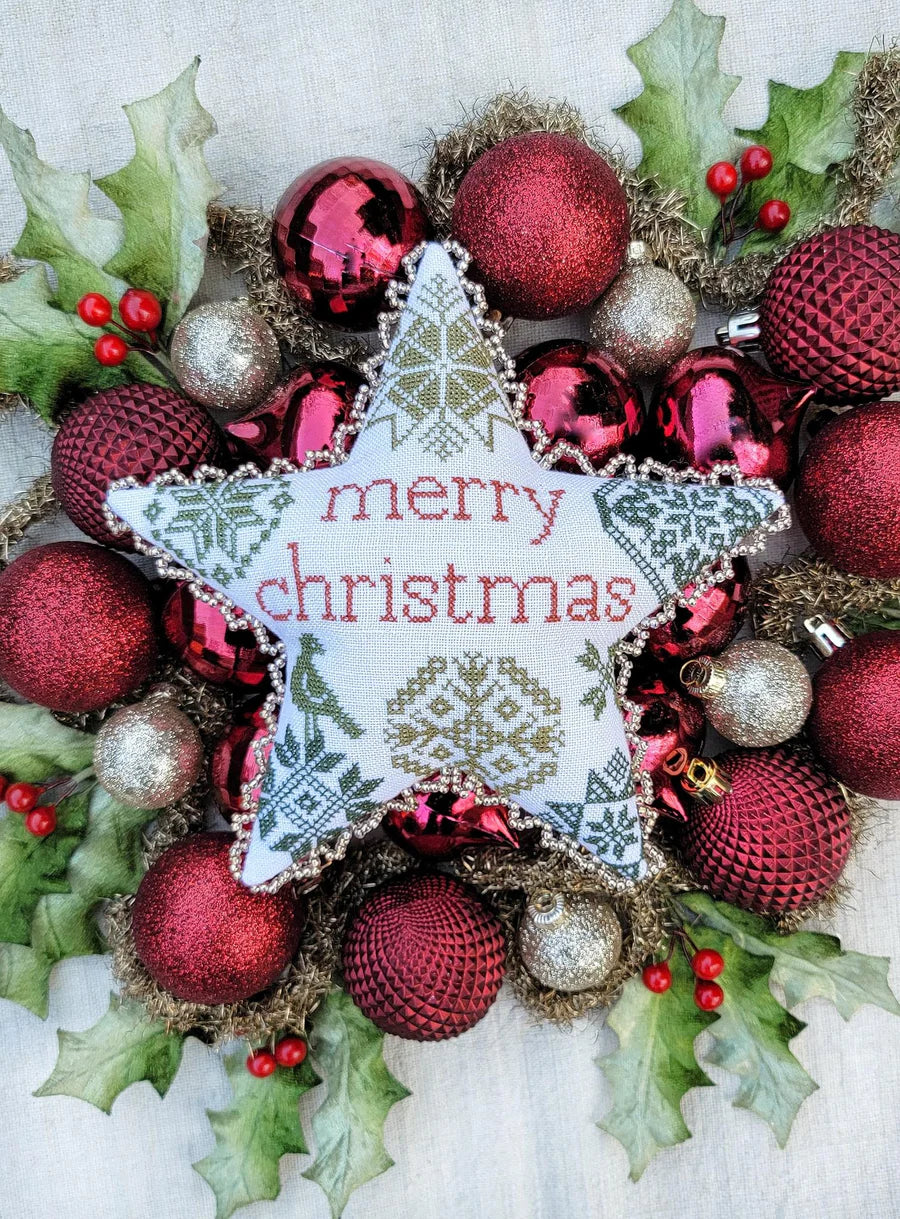 Quaker Christmas Star by Hello from Liz Mathews Pre-order