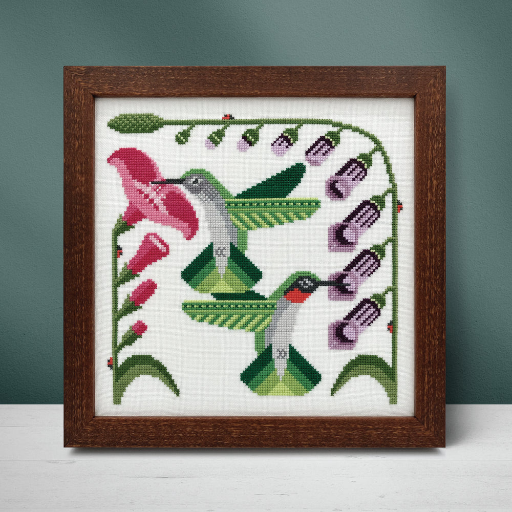 Ruby-Throated Hummingbirds - Boomerang Stitches - Preorder - BeStitchMe