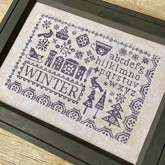 Sampler Seasons Winter by Blueberry Ridge Design