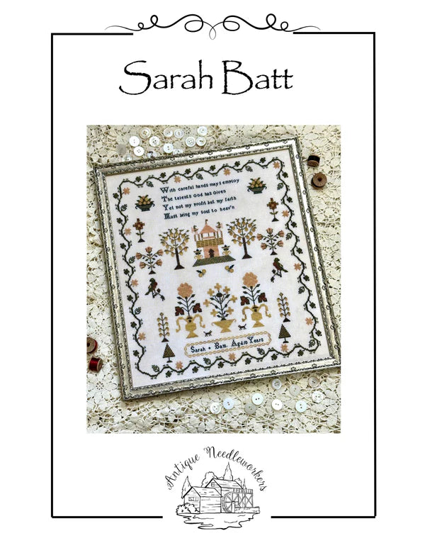 Sarah Batt - Antique Needleworkers - Preorder - BeStitchMe