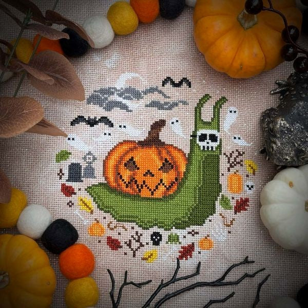 Halloween Snail by The Stitch Crypt