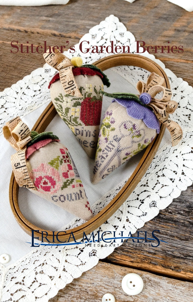 Stitchers Garden Berries - Erica Michaels Designs - Preorder - BeStitchMe