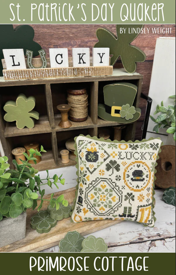 St. Patrick's Day Quaker by Primrose Cottage Stitches