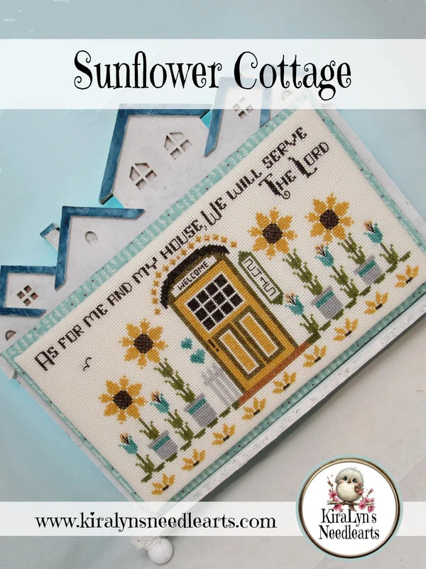 Sunflower Cottage by Kira Lyn's Needlearts - Preorder