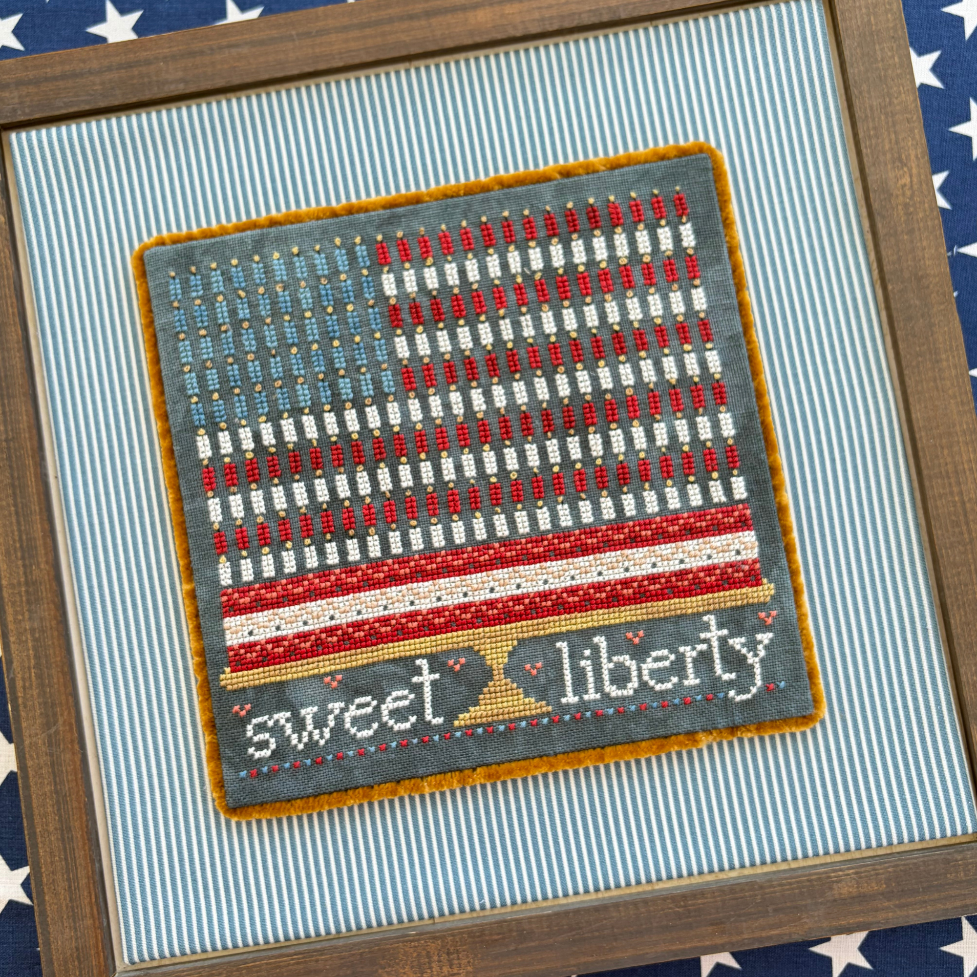 Sweet Liberty - Sweet Wing Studio - Preorder - BeStitchMe