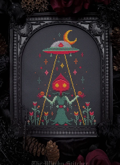 Take Me Home - Flatwoods Monster by The Witchy Stitcher - Preorder