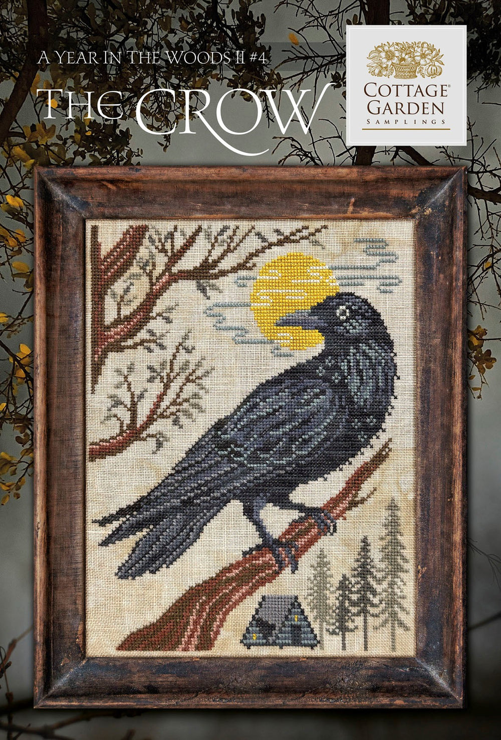 The Crow - A Year in the Woods II #4 by Cottage Garden Samplings