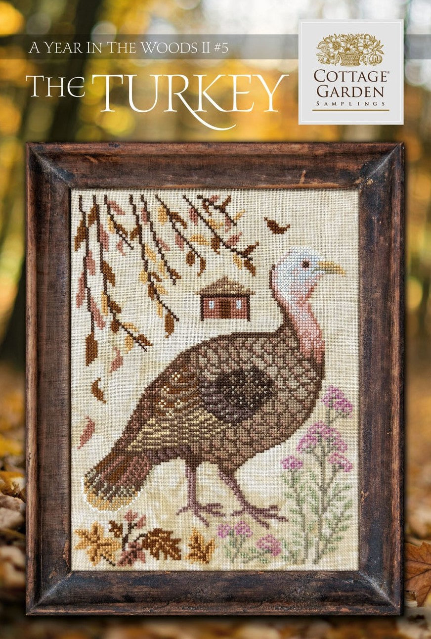 The Turkey - A Year in the Woods II #5 by Cottage Garden Samplings