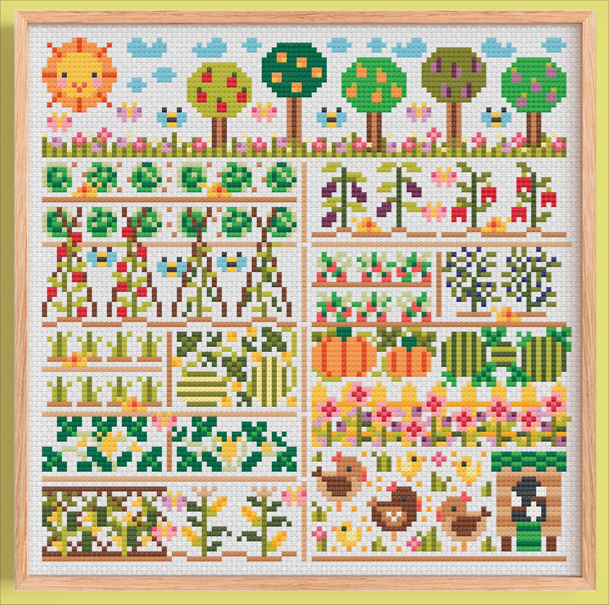 Vegetable Patch - Una Buene Pieza - Preorder - BeStitchMe