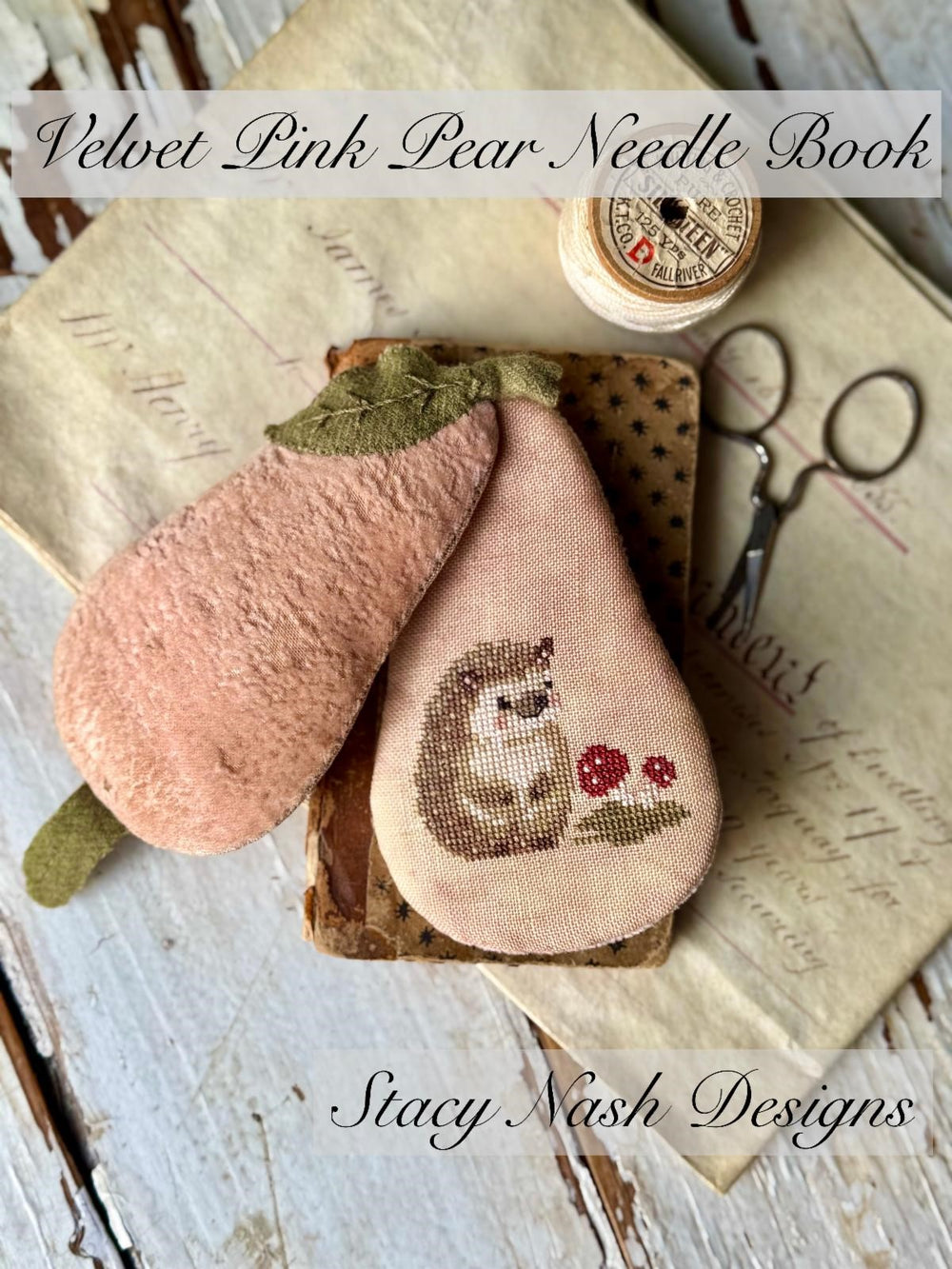 Velvet Pink Pear Needle book by Stacy Nash Designs