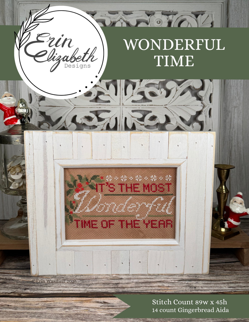 Wonderful Time - Erin Elizabeth Designs - Preorder - BeStitchMe