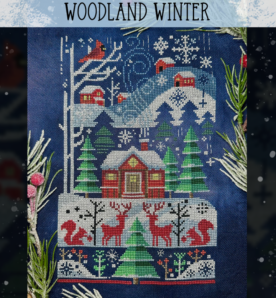 Woodland Winter - Autumn Lane Stitchery - Preorder - BeStitchMe