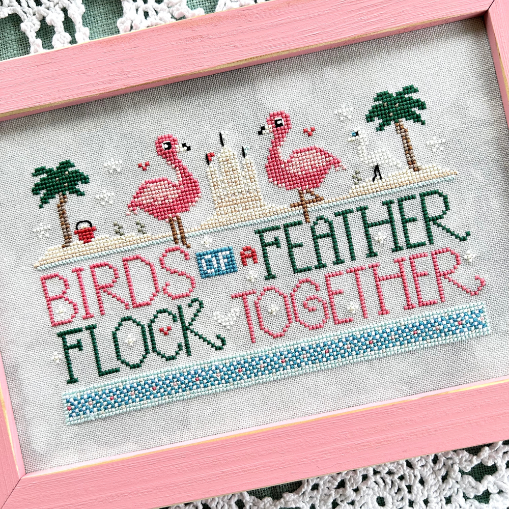 WordyBirds- June - Sweet Wing Studio - Preorder - BeStitchMe