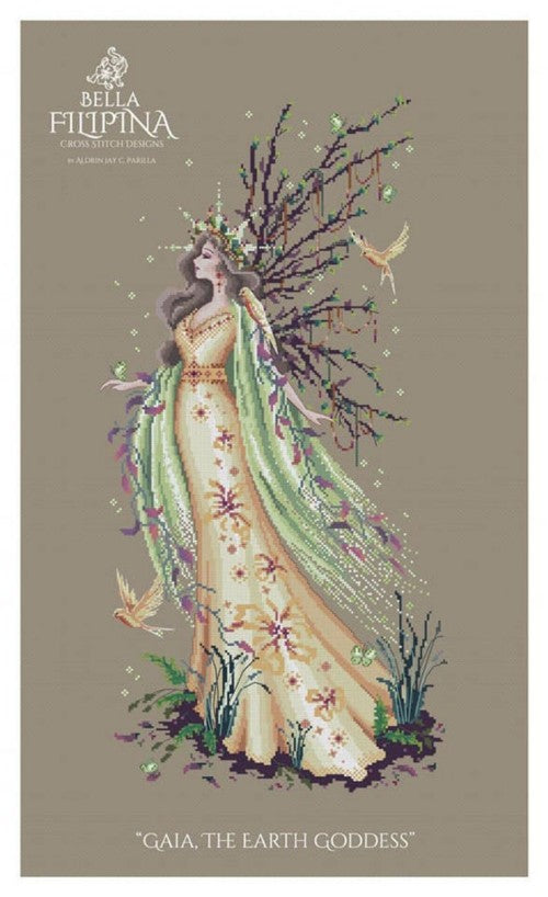 Gaia, The Earth Goddess - BeStitchMe