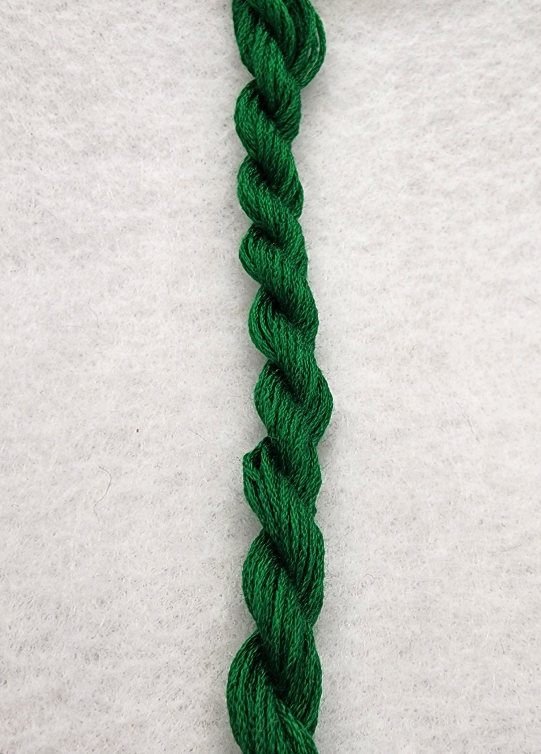 O' Christmas Tree Hand Dyed Silk