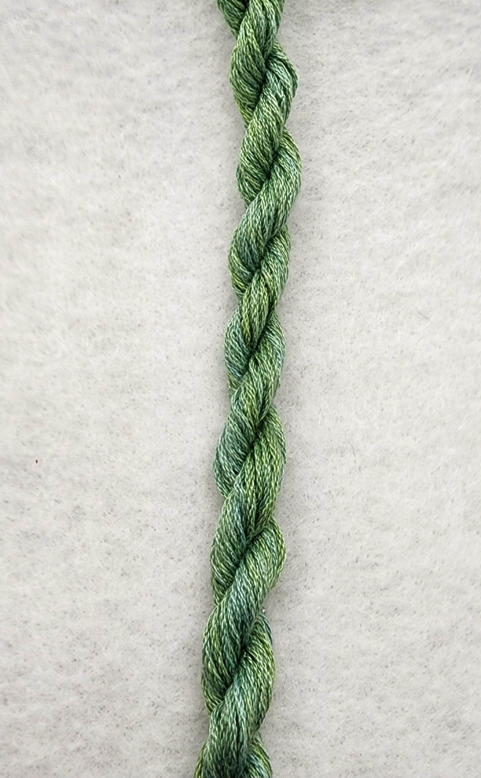 Ocean Green Hand Dyed Silk