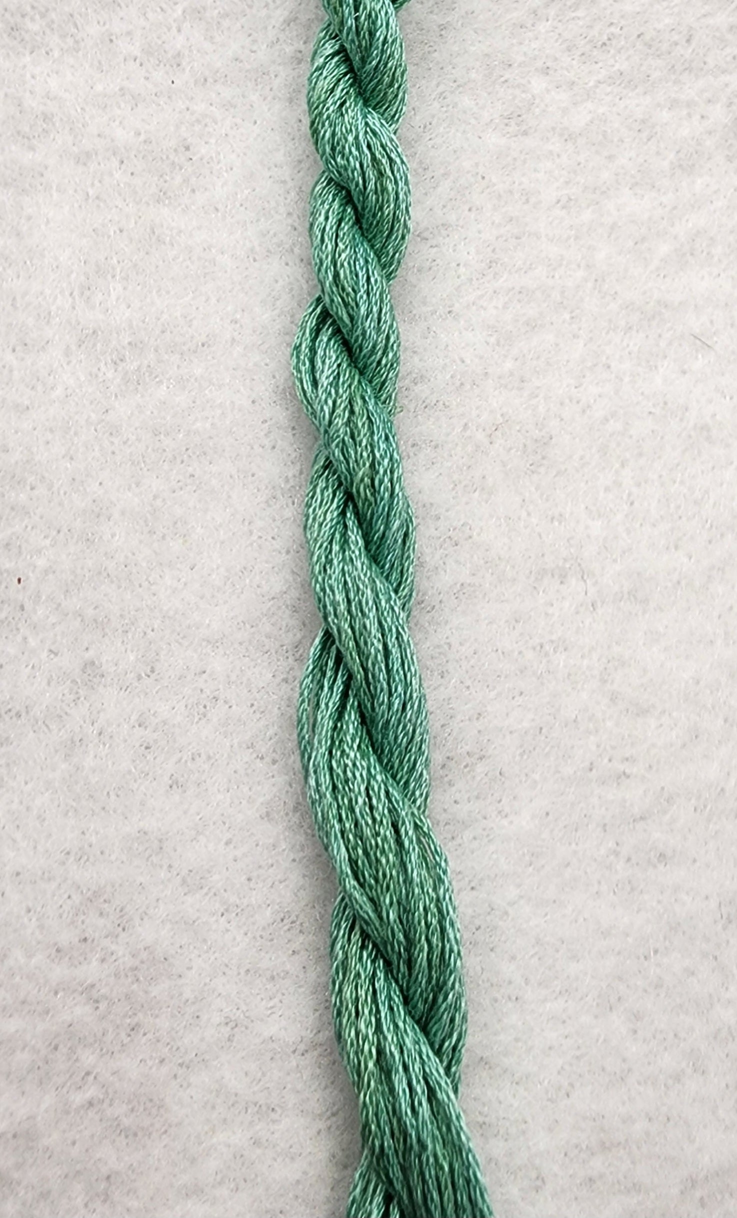 Sea Green Hand Dyed Silk