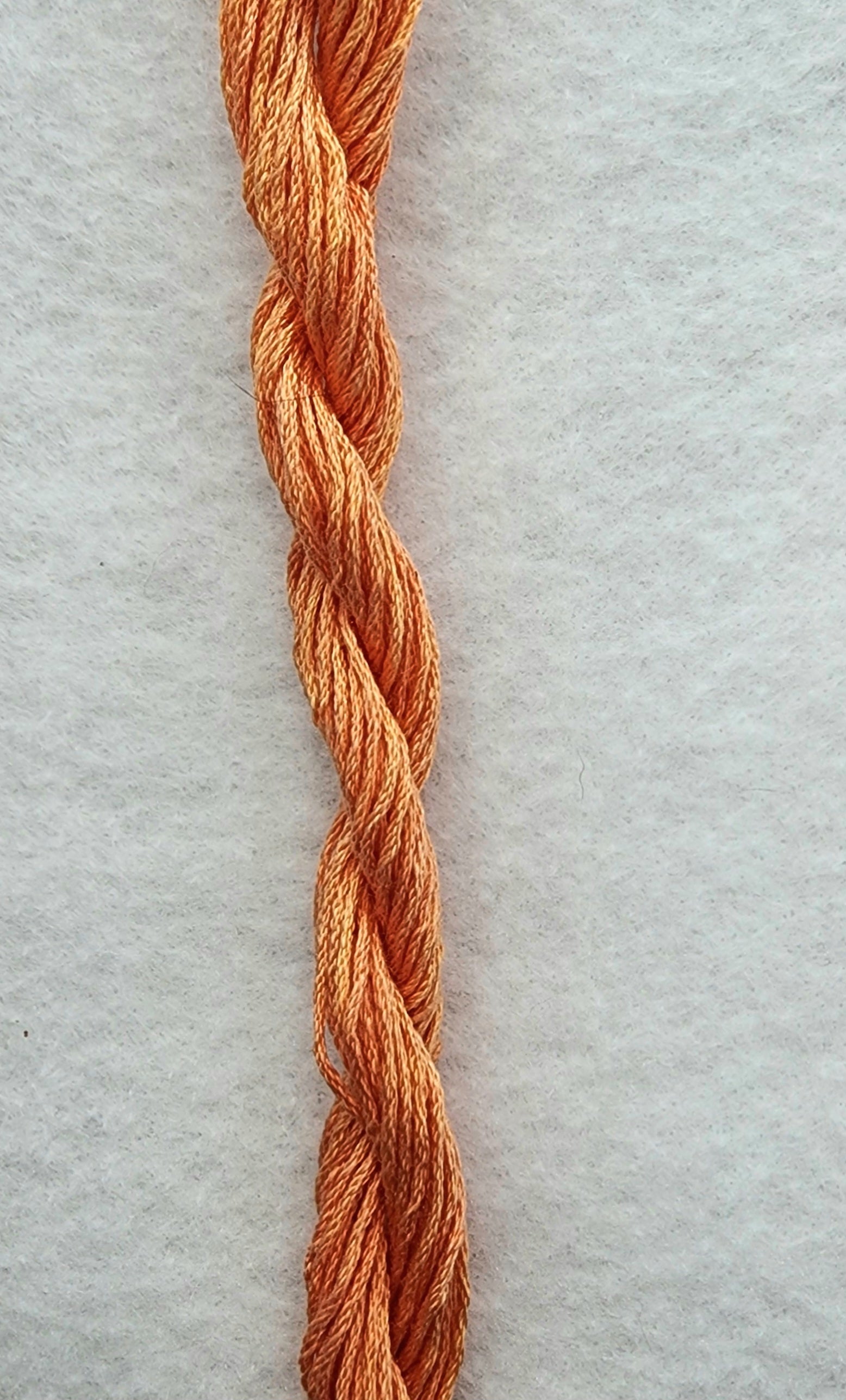 Papaya Hand Dyed Silk