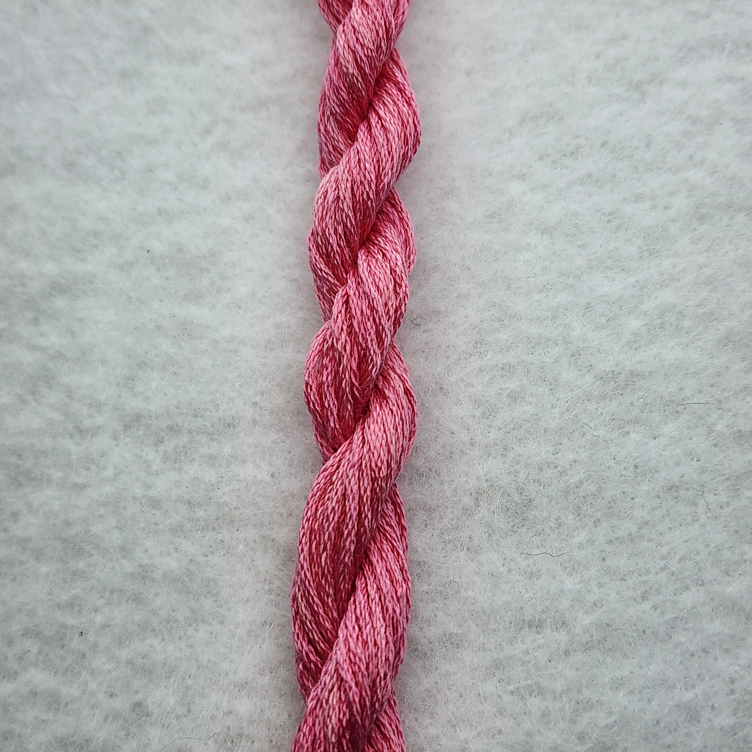 Flamingo Hand Dyed Silk