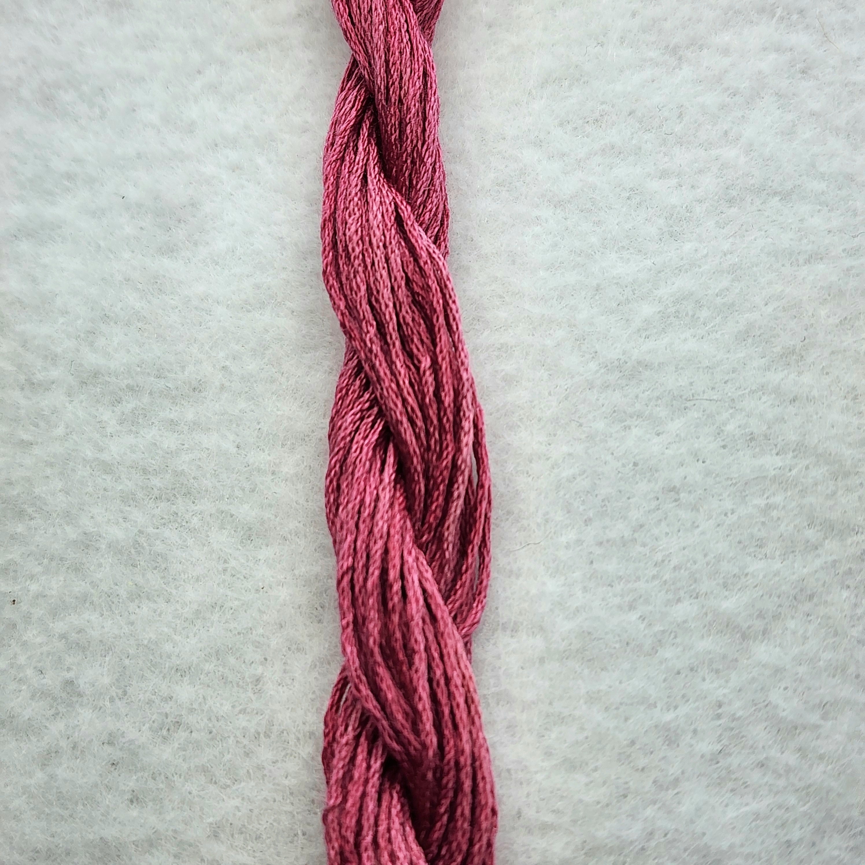 Old Rose Hand Dyed Silk