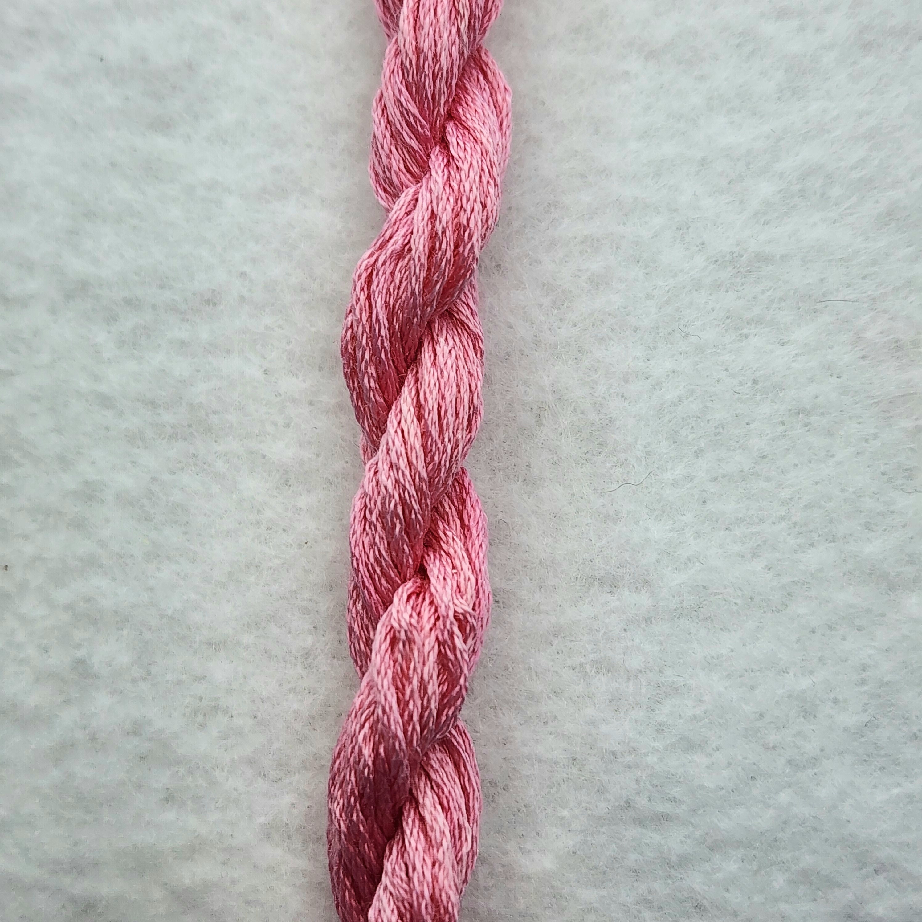 Carnation Hand Dyed Silk