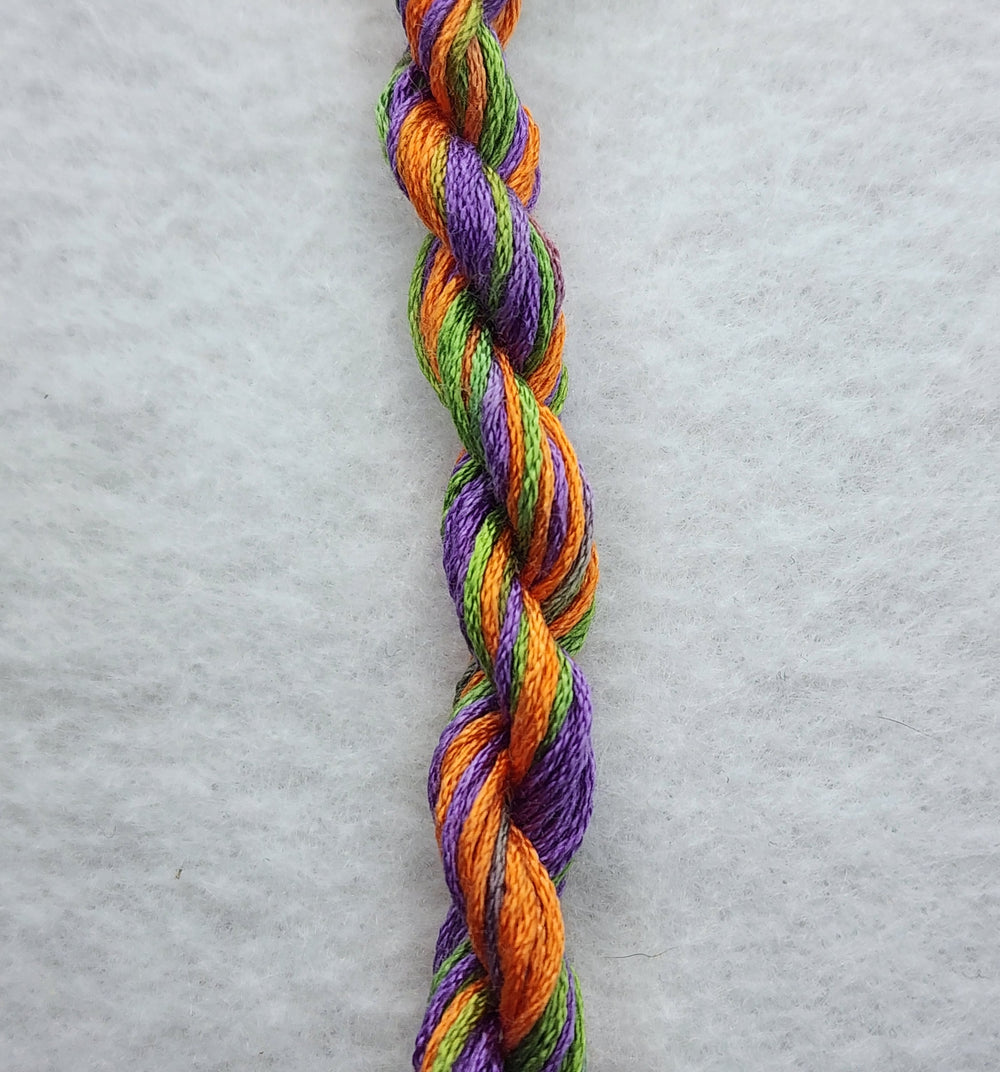 Trick or Treat Hand Dyed Silk