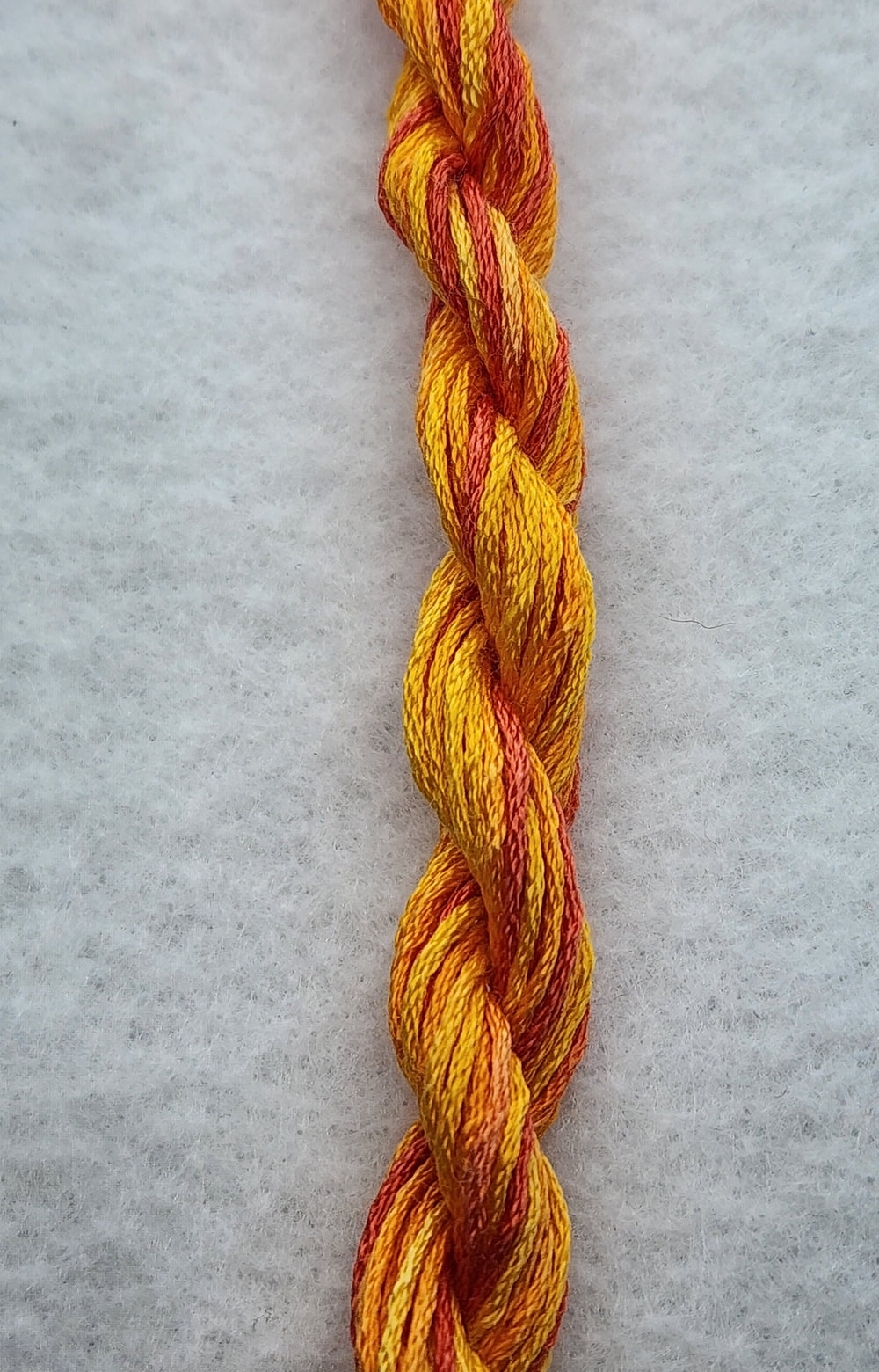 Tigerlily Hand Dyed Silk