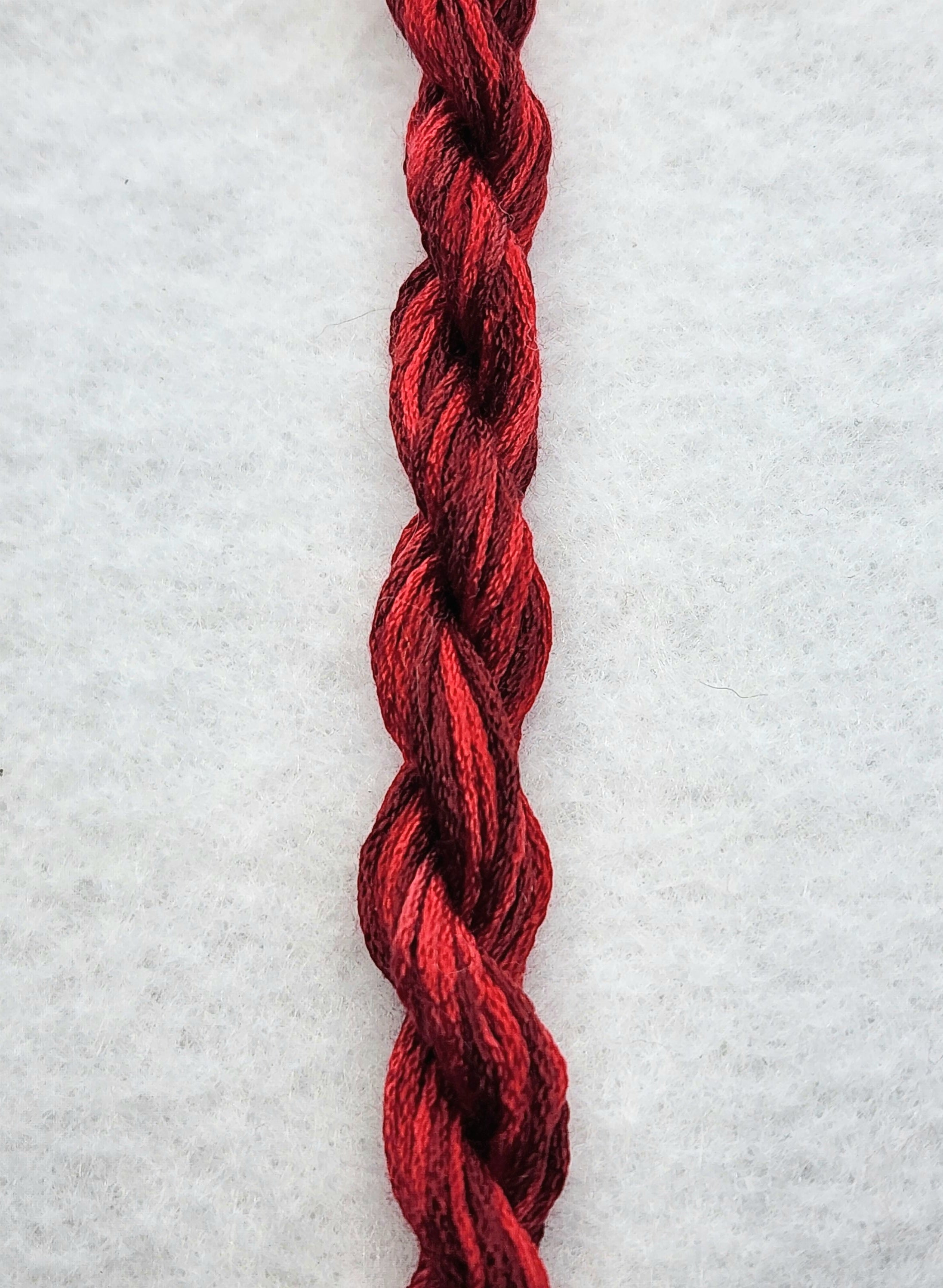 Garnet Hand Dyed Silk